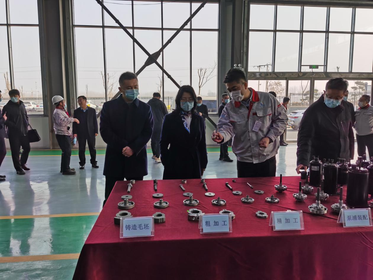 臨汾市委常委、洪洞縣委書記張潞萍一行蒞臨我司調研指導工作